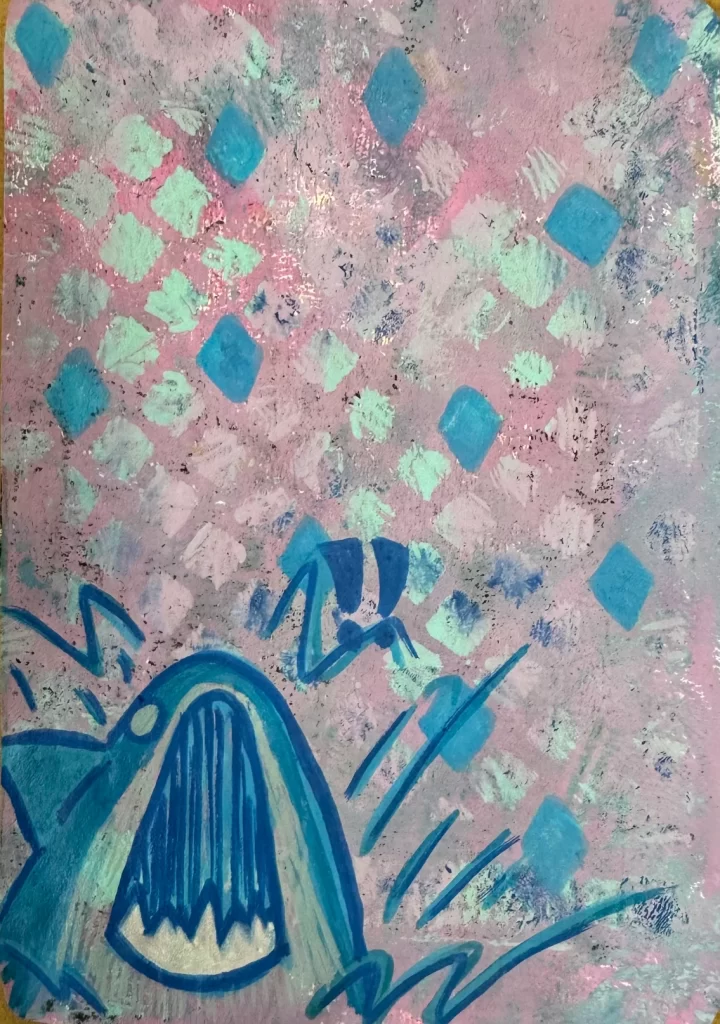 paintings inspired by traditional Aboriginal art