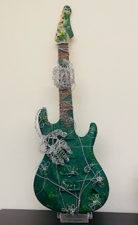 Artistic Guitar by Spire School Student