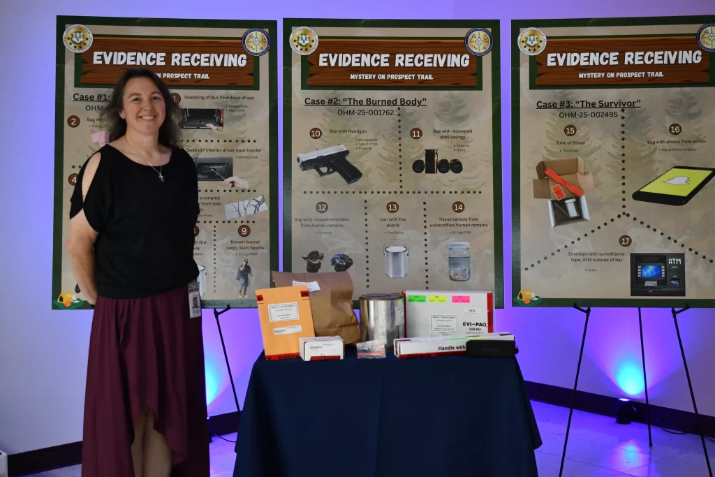 Field trip at the CT state division of Scientific Services Labs ballistics analysis