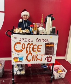 Senior Fundraising Coffee Cart